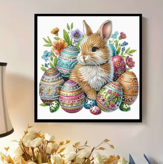 Preview: Diamond Painting Osterhase